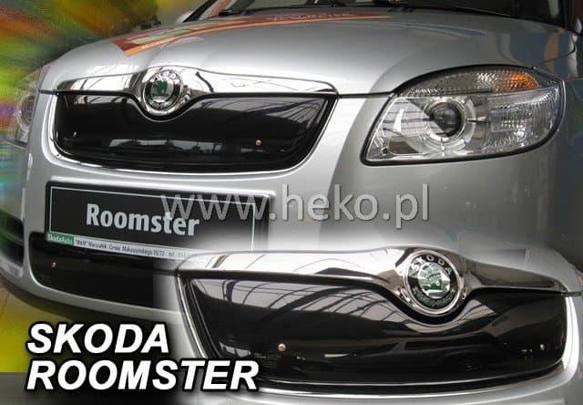 Masca Radiator Compatibil Skoda Roomster 2006-2010 / Fabia II 2007-2010 (Partea Superioara)