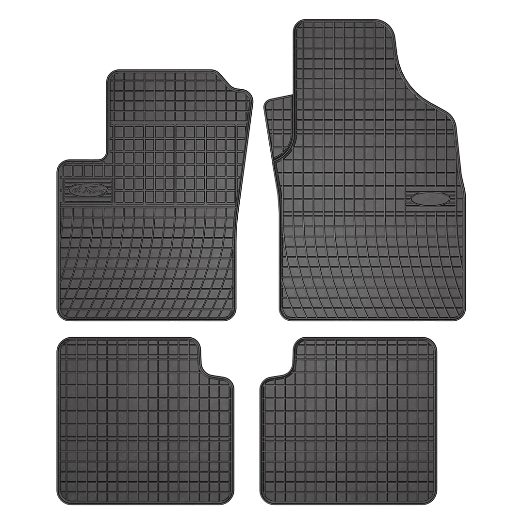 Covorase Cauciuc Compatibile Fiat 500 2007-2024 / Panda 2003-2012 / Ford Ka 2009-2017