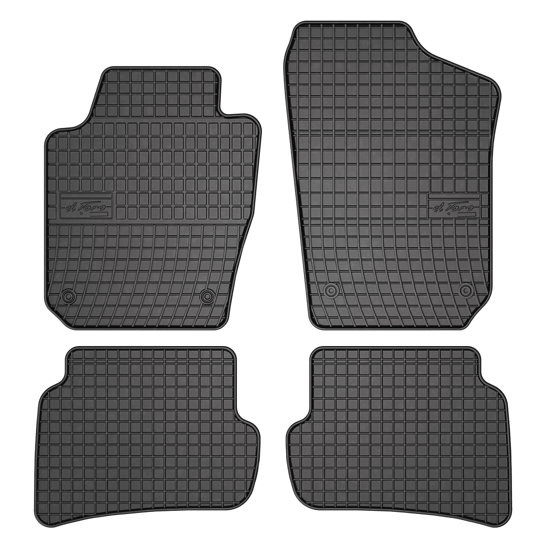 Covorase Cauciuc Compatibile Skoda Fabia III 2014-2021 / Seat Ibiza IV 2008-2017