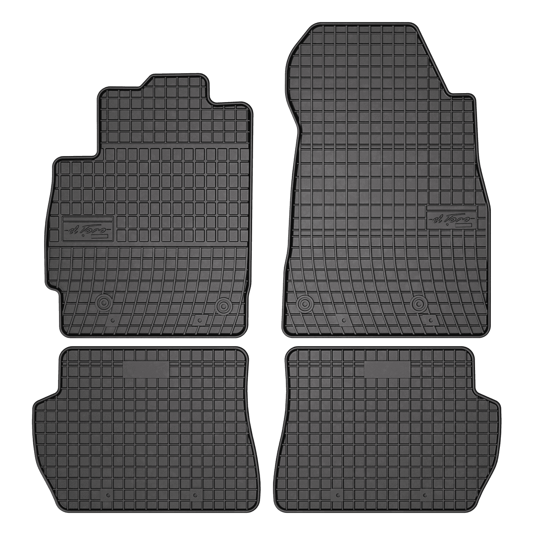 Covorase Cauciuc Compatibile Mazda 2 II 2007-2009 / Facelift 2009-2014
