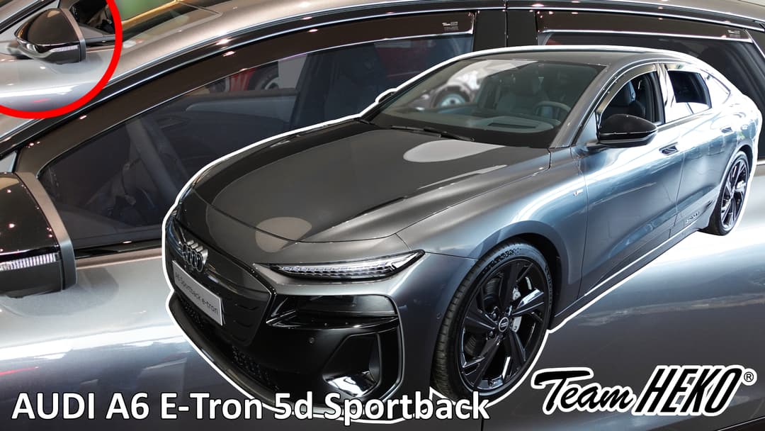 Paravanturi Heko Compatibile Audi A6 E-Tron Cu Oglinzi 2024-Prezent Sedan/ Sportback