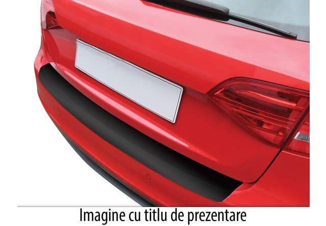 Protectie Bara Spate Compatibila Audi A4 B9 2016-2018 Sedan (Negru)
