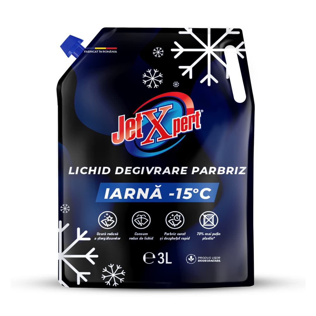 Soluție Parbriz Iarnă JetXpert -15°C, 3L