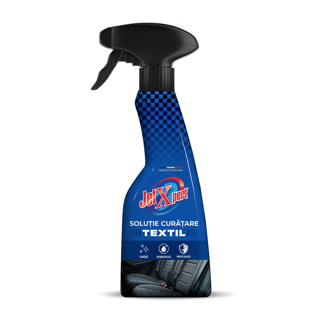 Soluție Curățare Tapițerie Textilă Auto JetXpert, 500 ml