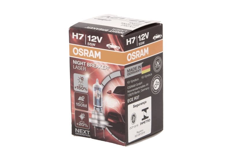 Bec Halogen H7 12V Far Auto Night Breaker Laser Osram