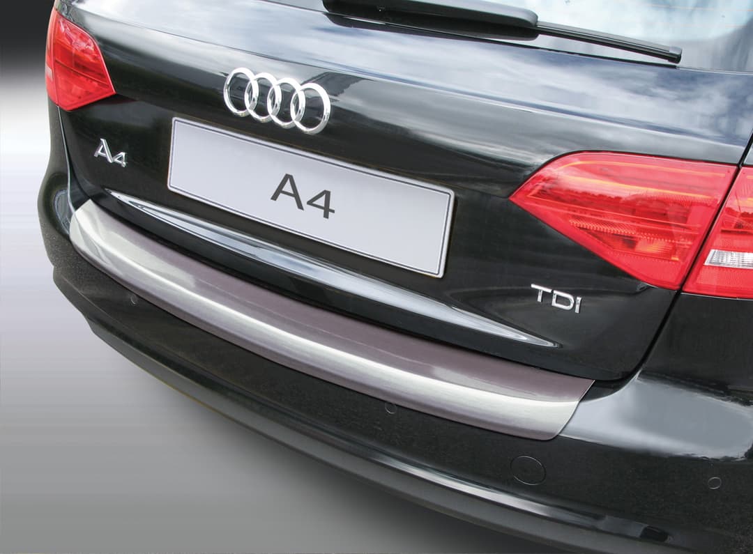 Protectie Bara Spate Compatibila Audi A4 B8 Facelift 2012-2016 Combi (Negru)