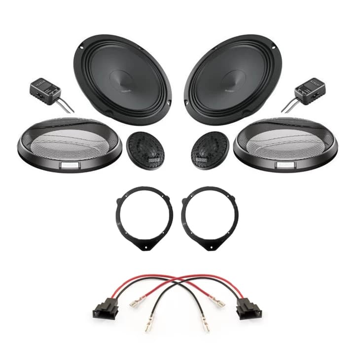 Pachet difuzoare auto Audison Prima dedicat usi fata Audi A4 2000-2005, RMS 100 W