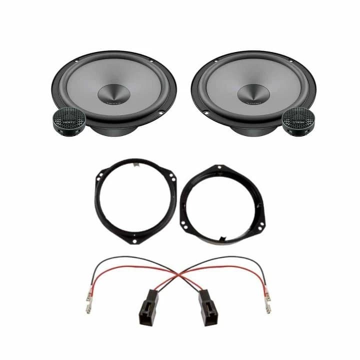 Pachet difuzoare auto Hertz Uno dedicat usi fata Fiat Punto 2005-2018, RMS 75W