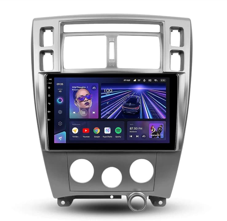 Navigatie Auto Teyes CC3 360° Hyundai Tucson 1 2004-2009 6+128GB 10.2" QLED Octa-core 1.8Ghz, Android 4G Bluetooth 5.1 DSP