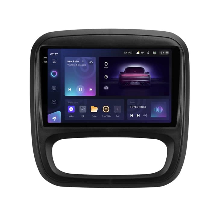 Navigatie Auto Teyes CC3 2K Opel Vivaro B 2014-2018 4+64GB 9.5" QLED Octa-core 2Ghz Android 4G Bluetooth 5.1 DSP