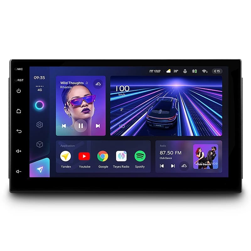 Navigatie auto Teyes CC3 7" 4+32 QLED Octa-core 1.8Ghz Android 4G Bluetooth 5.1 DSP