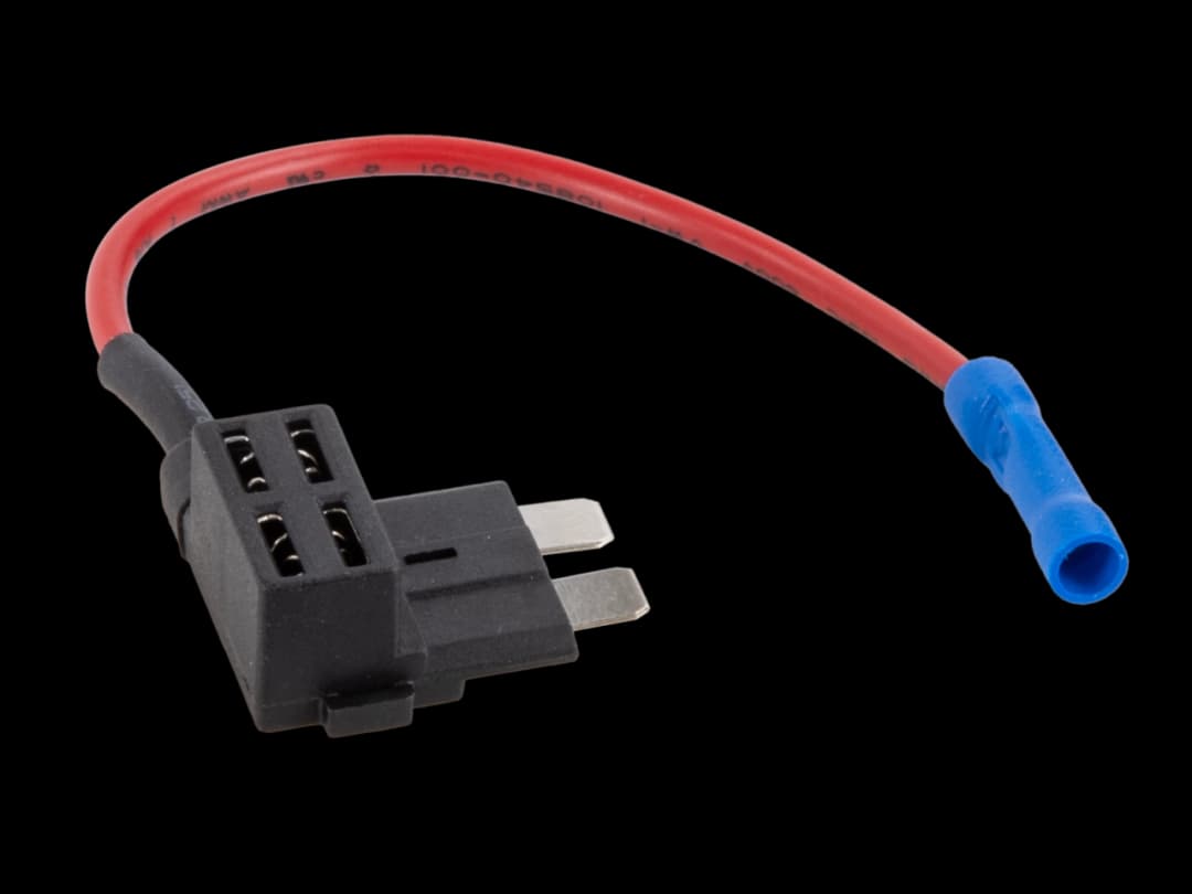 Soclu Siguranta ACV 30.3813-01 10A, cablu 1,5 mm² / 14 cm rosu