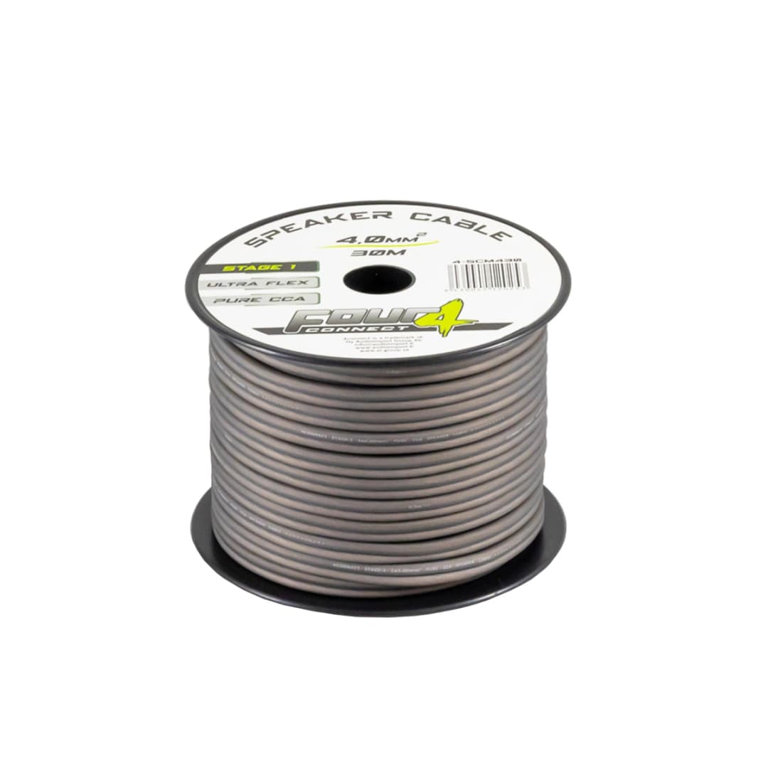 Cablu boxe Four Connect, 4-SCM430, Stage 1, 30 M, 4.0 MM2, OFCA