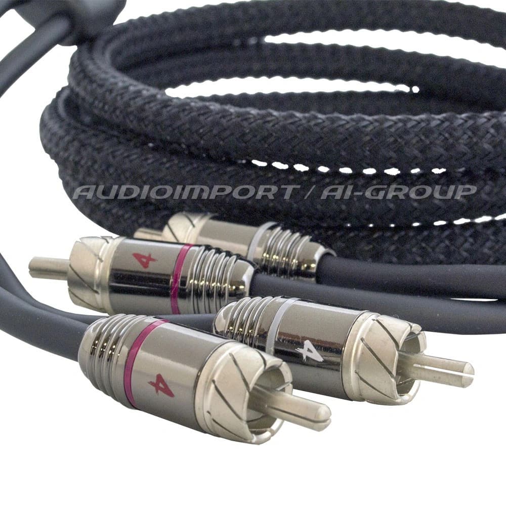 Cablu RCA Four Connect, 4-800352, Stage 3, 1.5 METRI, 2 canale