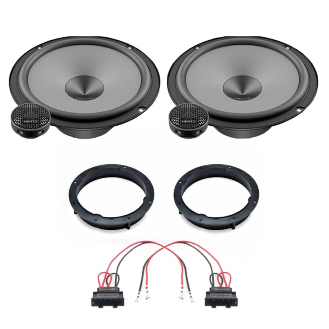 Pachet difuzoare auto Hertz Uno dedicat usi fata Skoda Rapid 2012-, RMS 75W