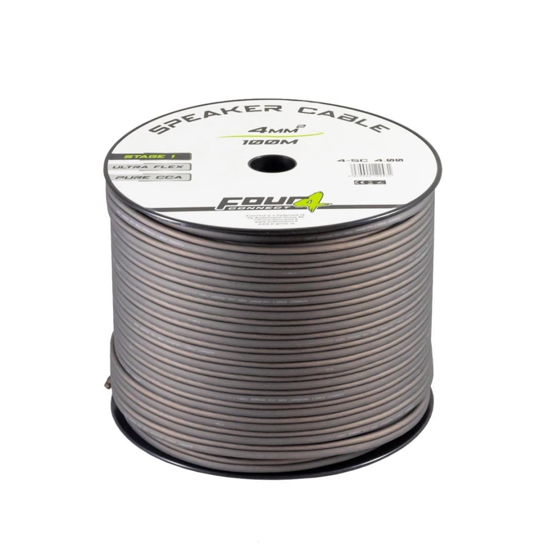Cablu boxe Four Connect, 4-SC4.00, Stage 1, Rola 100 m, 4.0 mm, OFCA