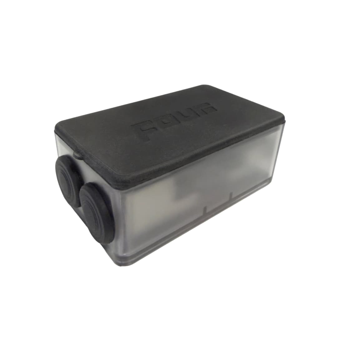 Distribuitor curent Four Connect, 4-600442, cu sigurante mini ANL, 2 intrari 2 iesiri