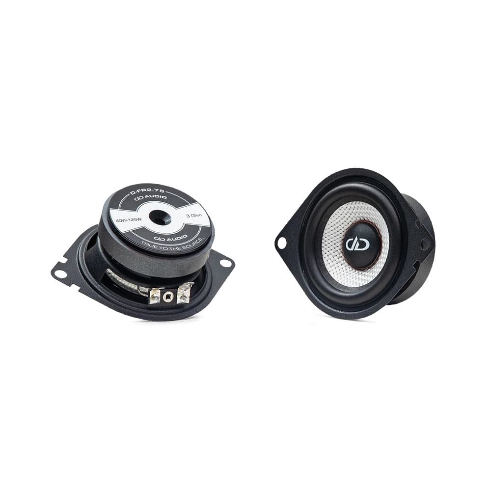 DD Audio D-FR2.75, Set Difuzoare Full-Range 70 mm, 125 W