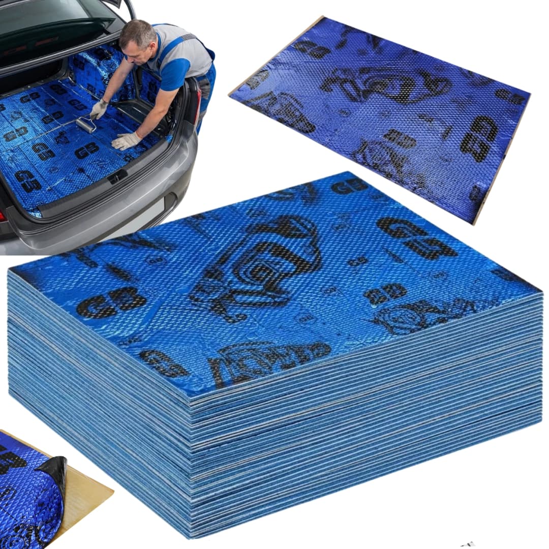 Insonorizant Auto Vibroabsorbant STP GB 4.0, 4mm, 750x470mm, Bulk Pack 8 Foi, 2.88m2