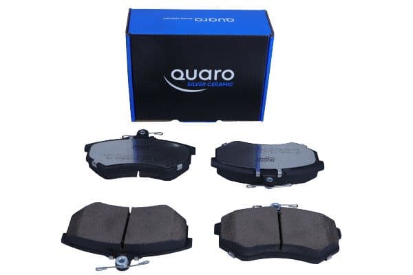 set placute frana,frana disc QUARO SILVER CERAMIC QP0035C