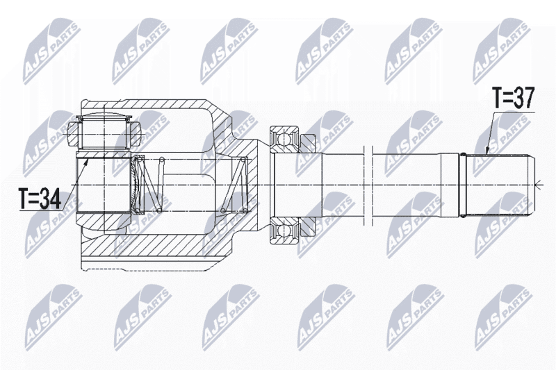 Set articulatie, planetara NTY NPW-CT-108