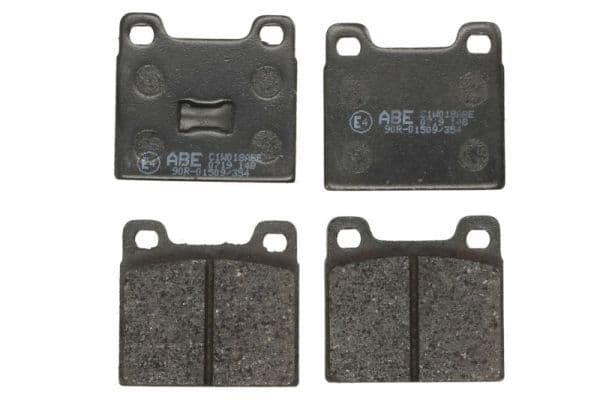 set placute frana,frana disc ABE C1W018ABE