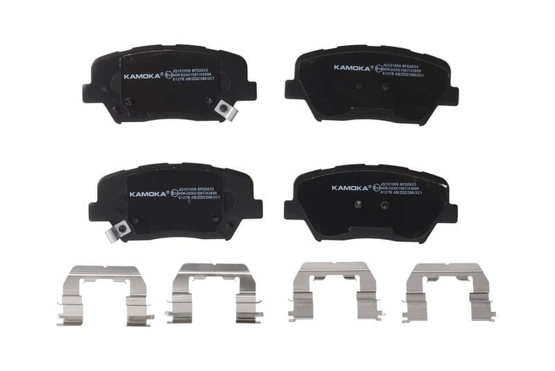 set placute frana,frana disc KAMOKA JQ101009