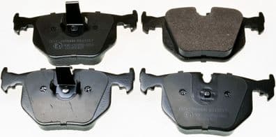 set placute frana,frana disc DENCKERMANN B111217