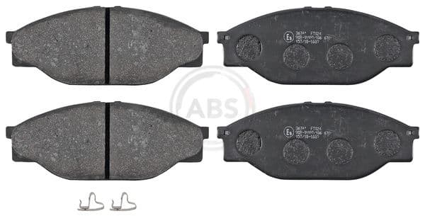 set placute frana,frana disc ABS 36761