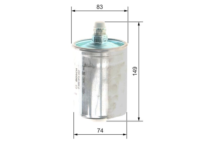 filtru combustibil BOSCH 0 986 AF8 092