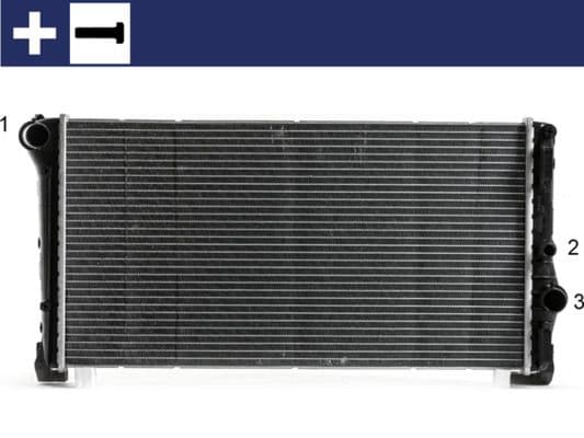 Radiator, racire motor MAHLE BEHR CR 2009 000S