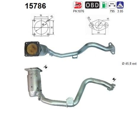Catalizator AS-PL 15786