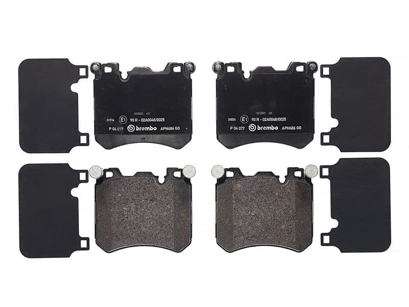 set placute frana,frana disc BREMBO PRIME LINE P 06 077