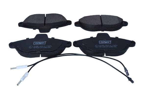 set placute frana,frana disc MAXGEAR 19-0591