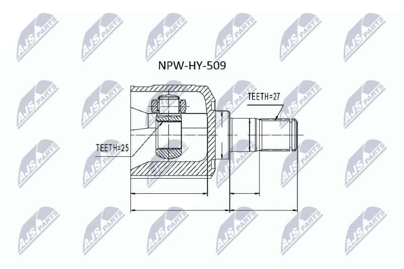 Set articulatie, planetara NTY NPW-HY-509