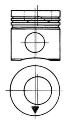 Piston KOLBENSCHMIDT 92982600