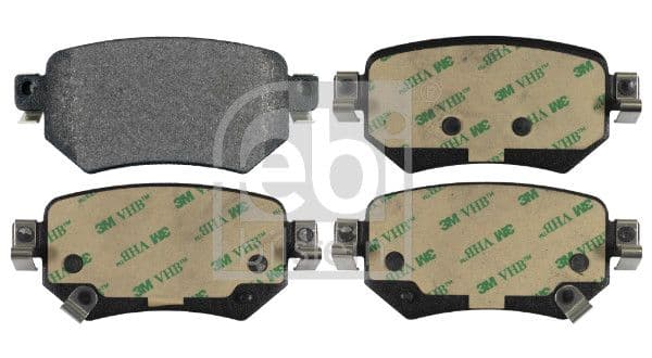 set placute frana,frana disc FEBI BILSTEIN 170664