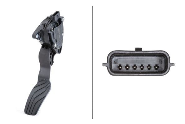 Senzor, pedala acceleratie HELLA 6PV 009 978-801