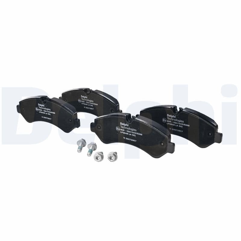 set placute frana,frana disc DELPHI LP3548