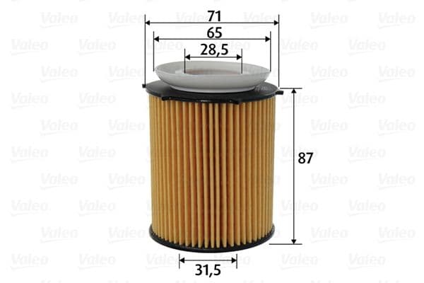 Filtru ulei VALEO 586618