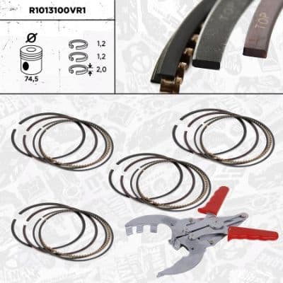 Set segmenti piston ET ENGINETEAM boxET – service kit R1013100VR1