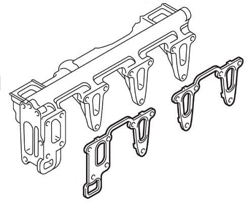 Set garnitura sistem EGR ELRING 873.340