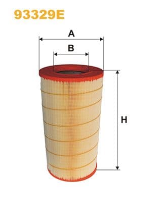 Filtru aer WIX FILTERS 93329E