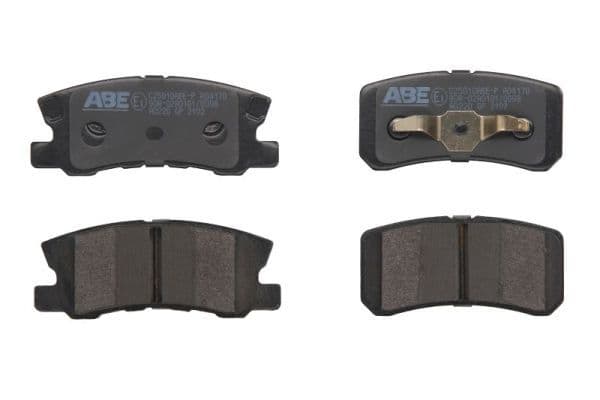 set placute frana,frana disc ABE C25010ABE-P