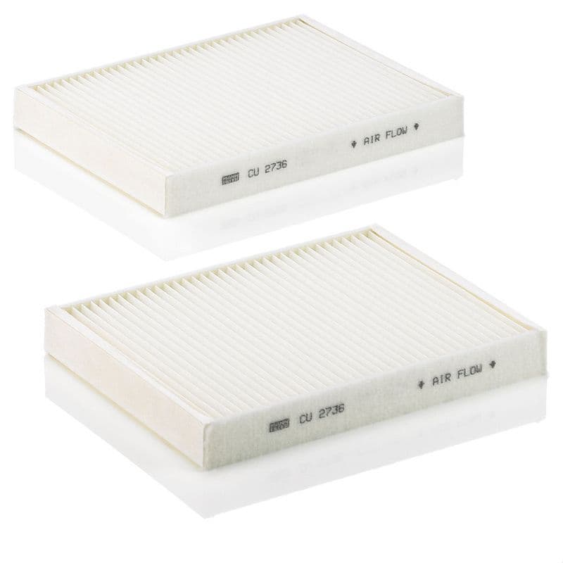 Filtru, aer habitaclu MANN-FILTER CU 2736-2