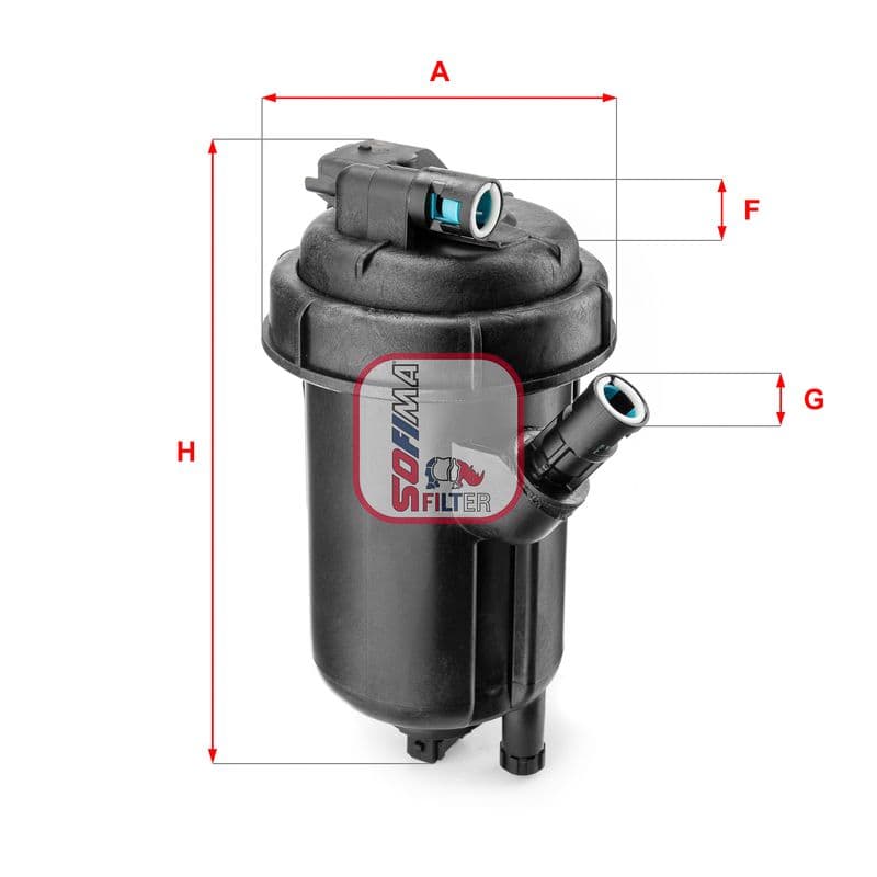 filtru combustibil SOFIMA S 5125 GC