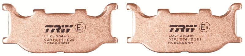 set placute frana,frana disc TRW Sinter Maxi Scooter MCB666SRM