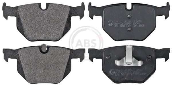 set placute frana,frana disc ABS 37410