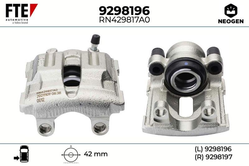 Etrier frana FTE NEOGEN 9298196