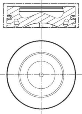 Piston MAHLE 028 PI 00121 000